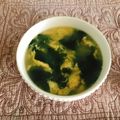 すぬ♥'s cooksnap of when they made 生姜が決め手♪ワカメと卵のスープ.