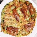 かーたんかーたん's cooksnap of when they made サクふわ〜山芋（自然薯）のお好み焼き.