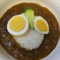 ＴＷＯＨＥＡＲＴＳ's cooksnap of when they made ひき肉となすのカレー.