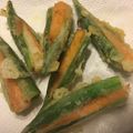 ゆいまーるん's cooksnap of when they made カリカリ✨簡単！オクラのカニカマの天ぷら.