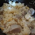 クックゆぅみ☆'s cooksnap of when they made 里芋の炊き込みごはん.
