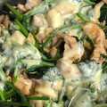 ひろむんじゃー's cooksnap of when they made ほうれん草と鶏モモ肉のチーズ炒め.