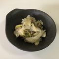 papikun's cooksnap of when they made キャベツとしめじのナムル～(o^^o).