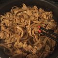 りんごぶどうばなな's cooksnap of when they made ご飯がすすみすぎ★豚肉の甘辛焼き.