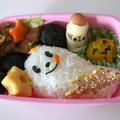 china620's cooksnap of when they made ハロウィンお弁当　ミッキーバージョン.