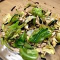 165_3's cooksnap of when they made ☆ささみとキャベツのレンチン塩昆布和え♪.