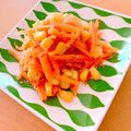 ☆３匹の子ぶた☆'s cooksnap of when they made にんじん・コーンのごま和え♪.