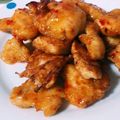 食いしん坊122's cooksnap of when they made MUJIカフェ唐揚げのチリマヨソース.