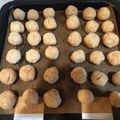 Megtag's cooksnap of when they made 米粉ときな粉のスノーボールクッキー.