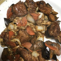 食べまくり's cooksnap of when they made こってり旨い☆キノコとハマチの甘味噌炒め.