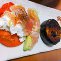 田舎のいなり's cooksnap of when they made 水切りヨーグルトで☆トマトと生ハムの前菜.