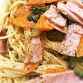 おまめˆᴗˆ's cooksnap of when they made ネギ・ツナの簡単ランチ！梅風味和風パスタ.