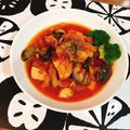 とこきち's cooksnap of when they made チキンとなすのトマト煮込み.
