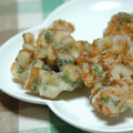 ゆうかりコアラ's cooksnap of when they made ★☆ちくわだけ！磯辺かき揚げ☆★.