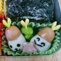 xxHALxx's cooksnap of when they made うずらでどんぐりん❤キャラ弁❤.