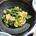 natsukori's cooksnap of when they made 海老と小松菜とふんわり卵の炒め物.