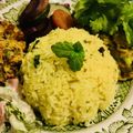 ラマンマディラーラ's cooksnap of when they made 印度田舎風ターメリック&ココナッツライス.