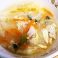 なつとみぃのママ's cooksnap of when they made 超簡単な春雨でガッツリのコンソメスープ.