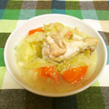 龍青空ママ's cooksnap of when they made たっぷり生姜☆鶏と野菜の中華風スープ.