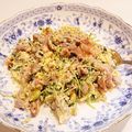 こともみ's cooksnap of when they made 豆苗と豚肉のチーズ入り炒め物.