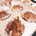 ＊つぶこしあんこ＊'s cooksnap of when they made バナナマフィン.
