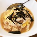 sasakurei's cooksnap of when they made 【簡単！】中華風 鶏雑炊.