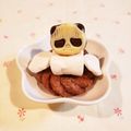 Richland☆Y's cooksnap of when they made さくさくぱんだタイヤくぐり中～.