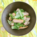 mmameco's cooksnap of when they made しろ菜とさつま揚げの炊いたん.