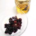 島猫。's cooksnap of when they made ブルーベリー＆ジャムのはちみつヨーグルト.