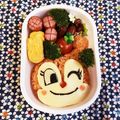 cumirie's cooksnap of when they made ドキンちゃん　キャラ弁.