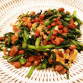 あーこ姐's cooksnap of when they made 春菊と納豆の甘辛卵とじ.