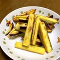 スージー＆ジル's cooksnap of when they made さついまいもスティック～砂糖まみれ✾.