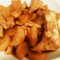 よね＆こん's cooksnap of when they made しみしみ♡ ぶりあら大根.