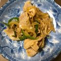 クックOHP4Q8☆'s cooksnap of when they made 豚バラ肉と玉ねぎの麺つゆ炒め.