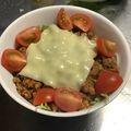 tanuun's cooksnap of when they made 沖縄ソウルフード　タコライス.