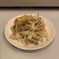 いろはすとろんぐ's cooksnap of when they made 柿と豚肉の生姜焼き.
