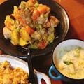 クックZ8LDVP☆'s cooksnap of when they made もっ最高！さつまいもとチキンのサラダ.