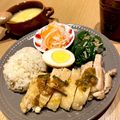 ぱまと's cooksnap of when they made 炊飯器で簡単エスニック♡カオマンガイ.