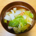 クックJSLKGG☆'s cooksnap of when they made 白菜とベーコンの和風コンソメバタースープ.