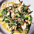 yokku_2386's cooksnap of when they made 豚ニラ炒め☆ニラ＆豚肉のキムチの素炒め.