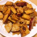 mnh3's cooksnap of when they made さつまいもと蓮根の甘酢炒め.