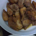 Yukarin's cooksnap of when they made 簡単にプルプル♪鶏の照りしょうが焼き.