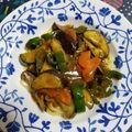 カバゴン's cooksnap of when they made 茄子とピーマンの麻婆パスタ.