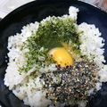 ユーロン's cooksnap of when they made 青のり＋すりごま卵かけごはん.