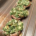 ★＊Saki＊★'s cooksnap of when they made 椎茸のファルシー ガーリックバター風味.
