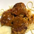 ゆのゆのらぶ's cooksnap of when they made 懐かしいちょっと甘めの煮込みハンバーグ.
