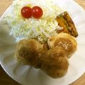 クックみんこ's cooksnap of when they made 梅肉ソースで♪ささみのチーズハンバーグ.