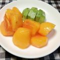 ルチアーノ★★★'s cooksnap of when they made 柿にはレモン汁　甘いパパイヤのようです.