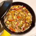 なつき☆ミ's cooksnap of when they made 豚バラとさつま芋の炊込みご飯.