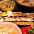 おうちごはん☆'s cooksnap of when they made サンマの塩焼きにカボス.